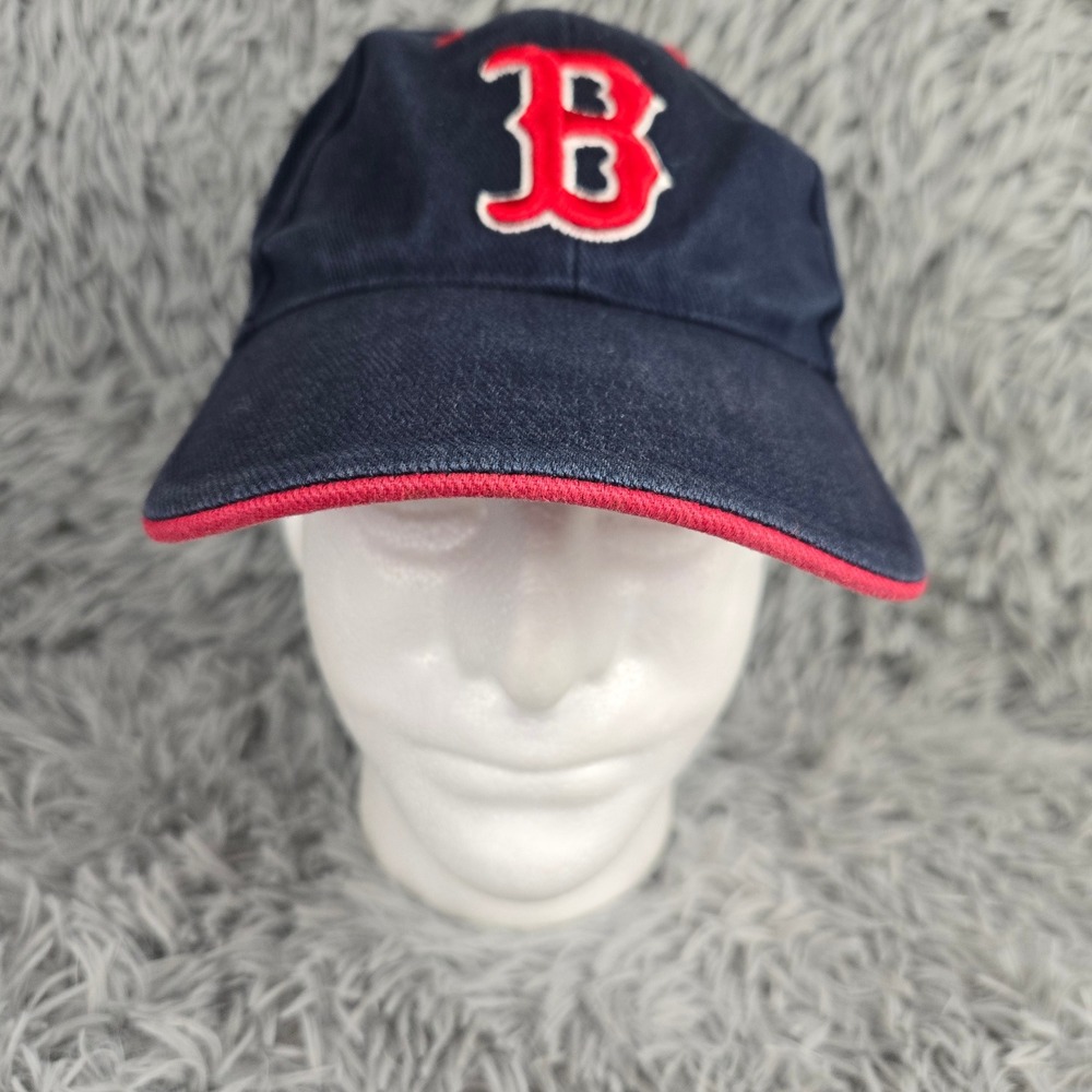 Fan‎ Favorite Boston Red Sox Baseball Cap Mens OSFM Navy Blue MLB Hat Adjustable